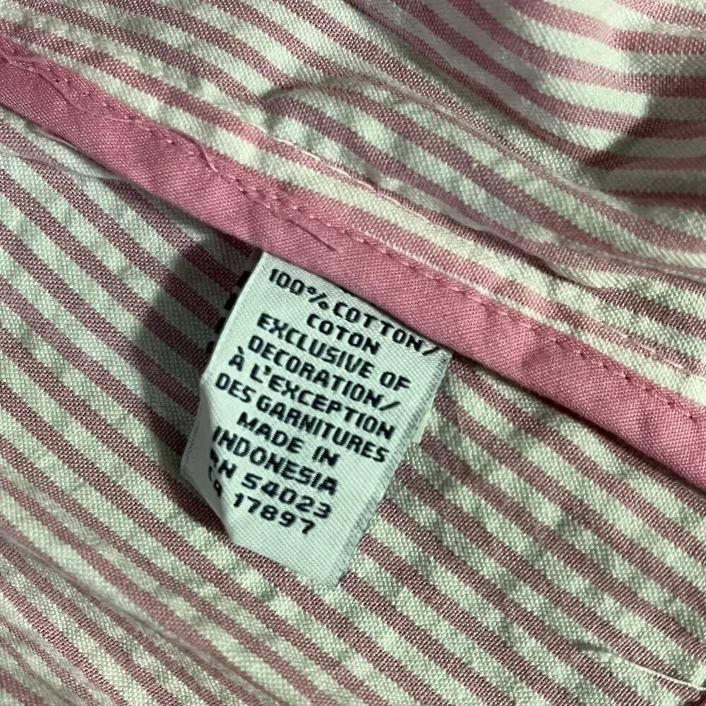 Old Navy White Pink Striped Blazer 2006 Size Size 3T